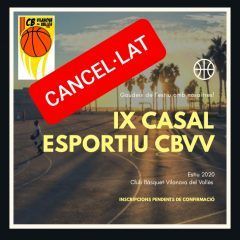 CANCEL·LAT EL IX CASAL ESPORTIU