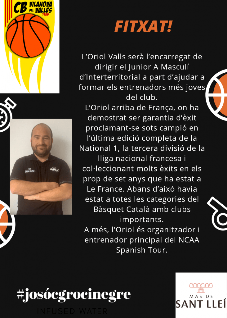 NOVETATS EN L’ÀREA ESPORTIVA